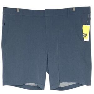All In Motion Quick Dry Heather Golf Shorts Mens 40 Casual Athleisure Active NWT